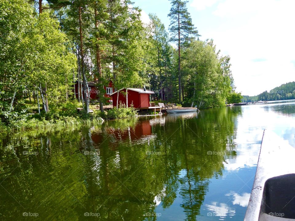 The lake of Logärden