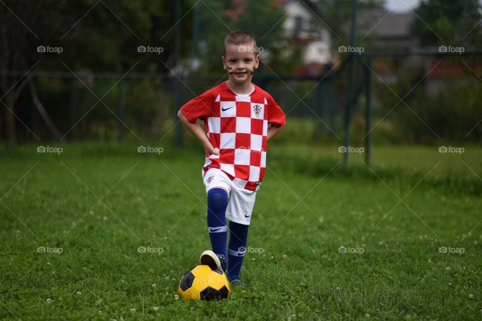 Croatian little fan ❤️