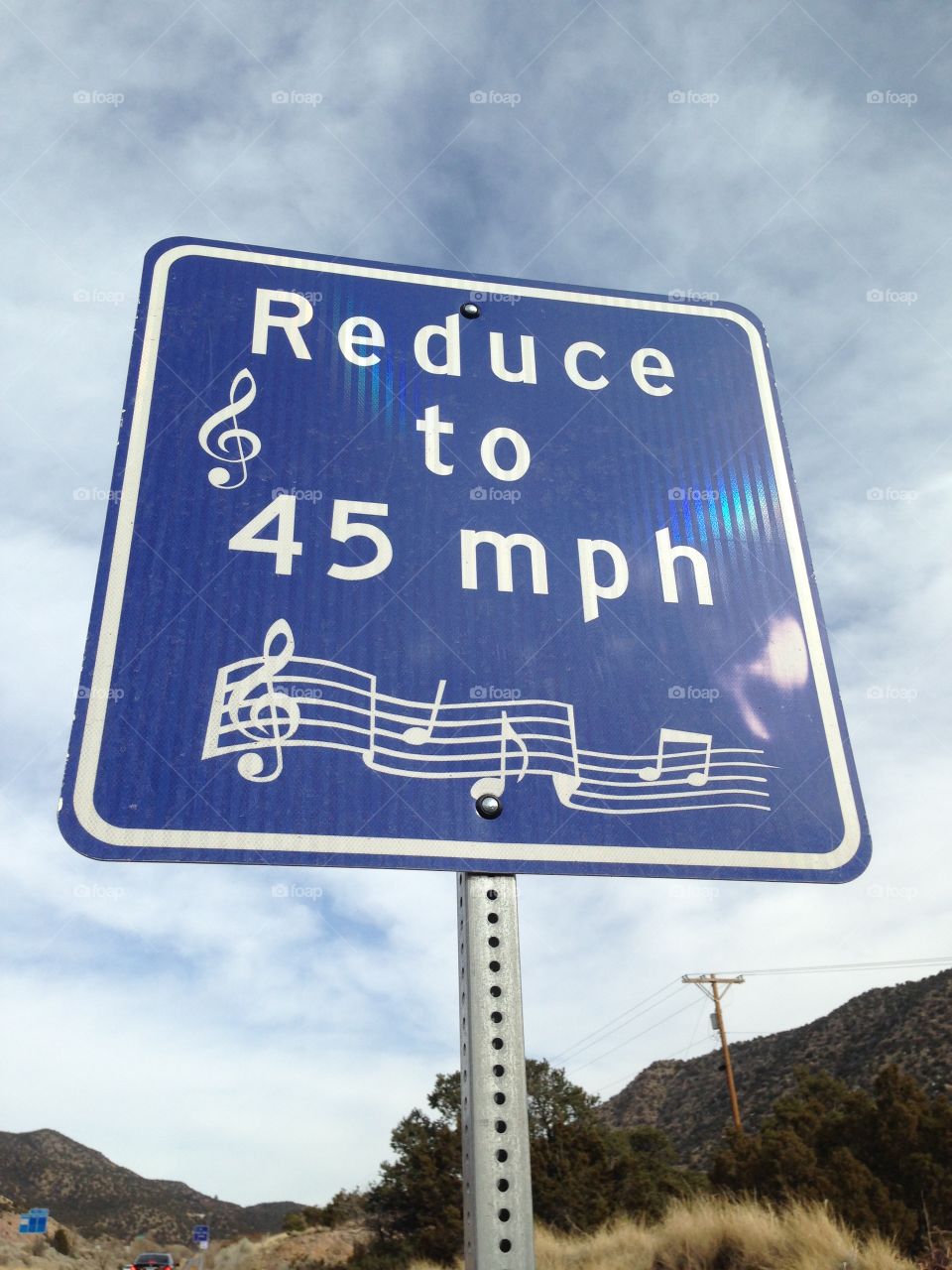 Route 66 musical road