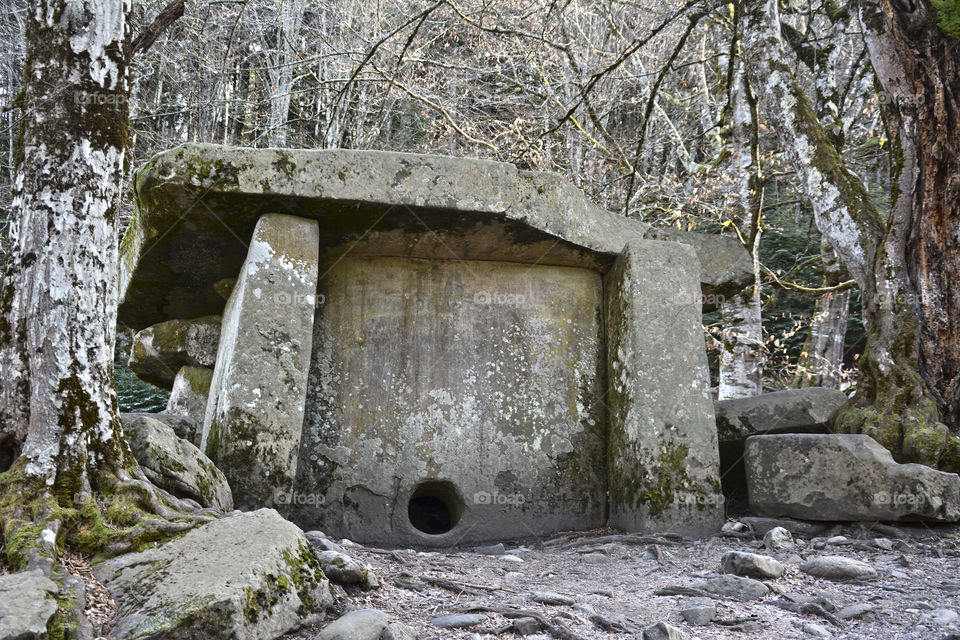 Caucasian ancient  dolmen