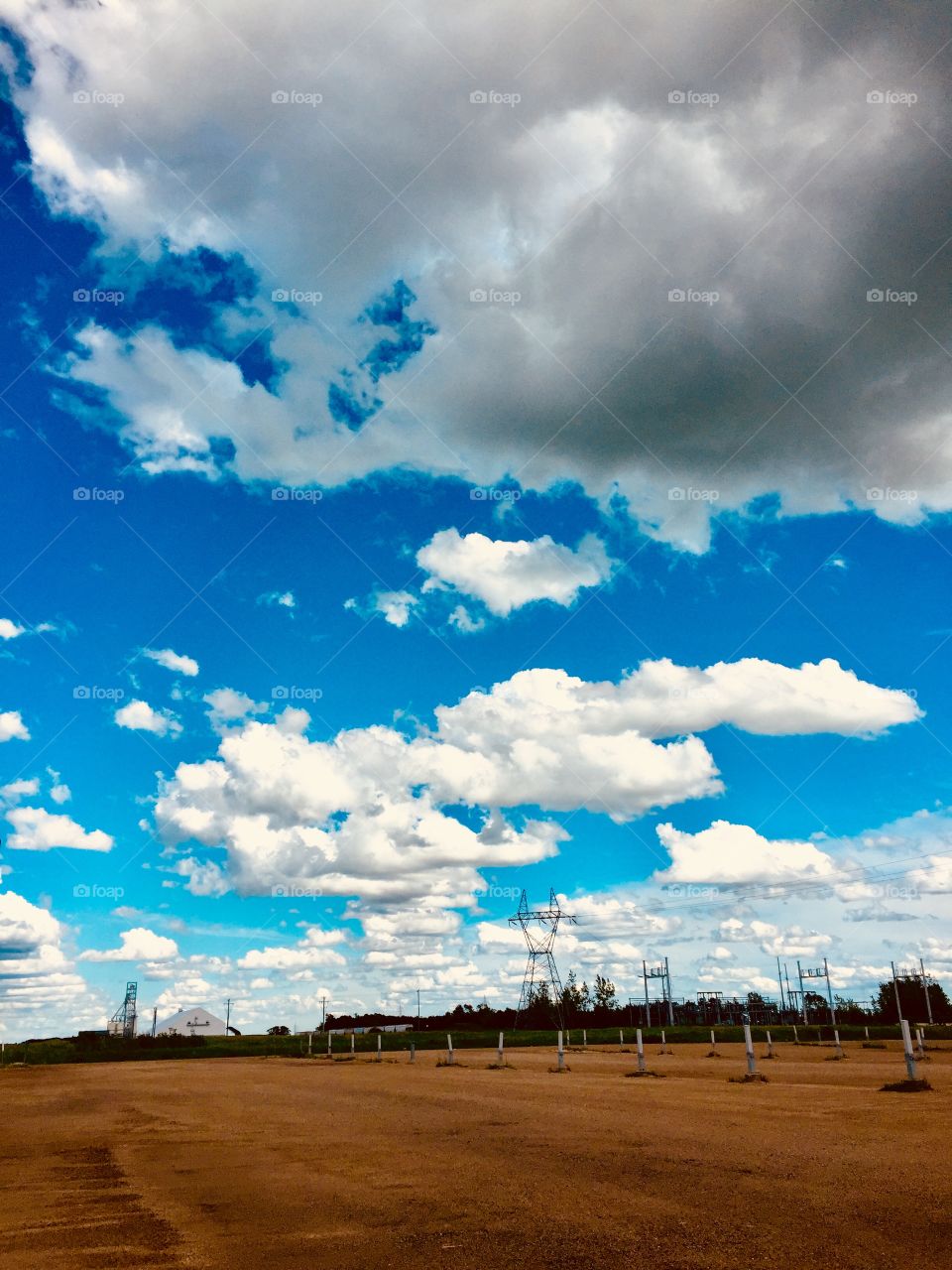 Endless prairie sky 