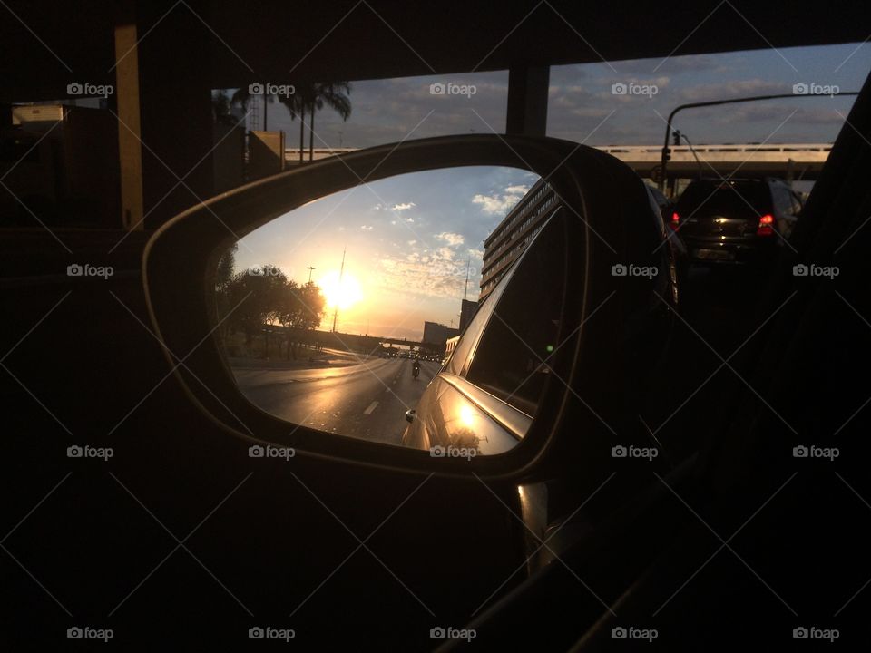 Sunset mirror 