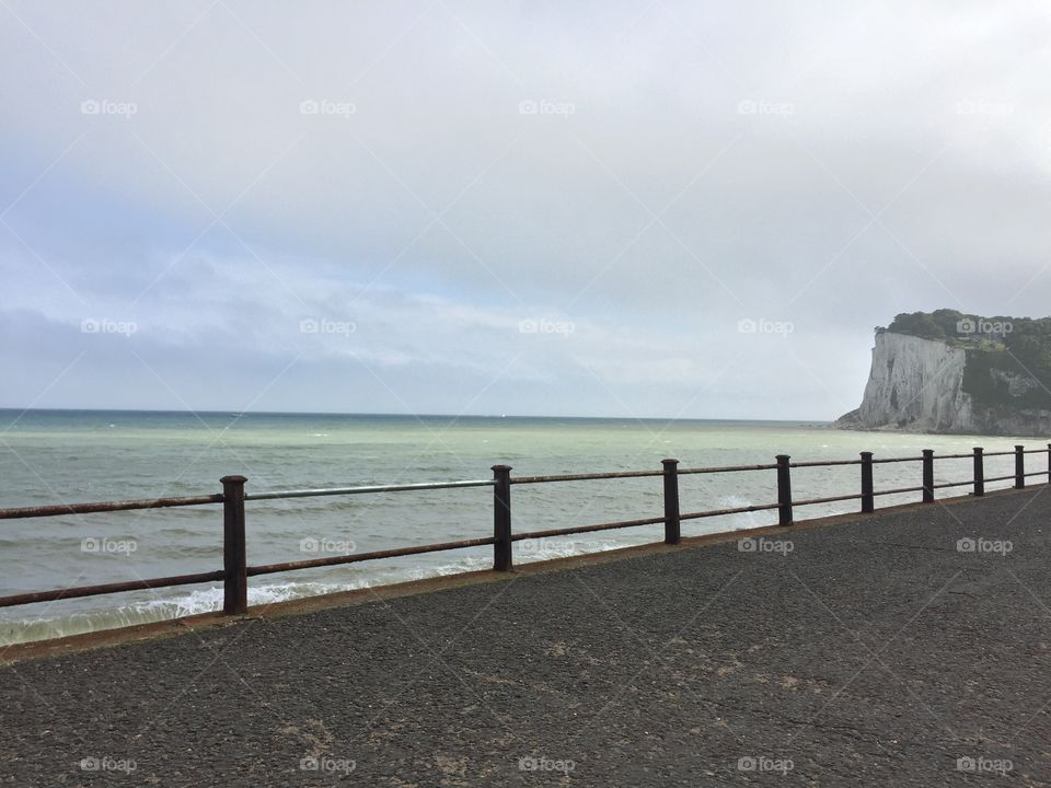 English Channel in Dover, England
