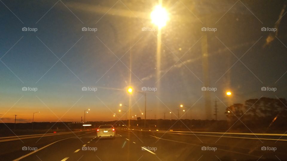 sunset at 9pm today!!! 😊