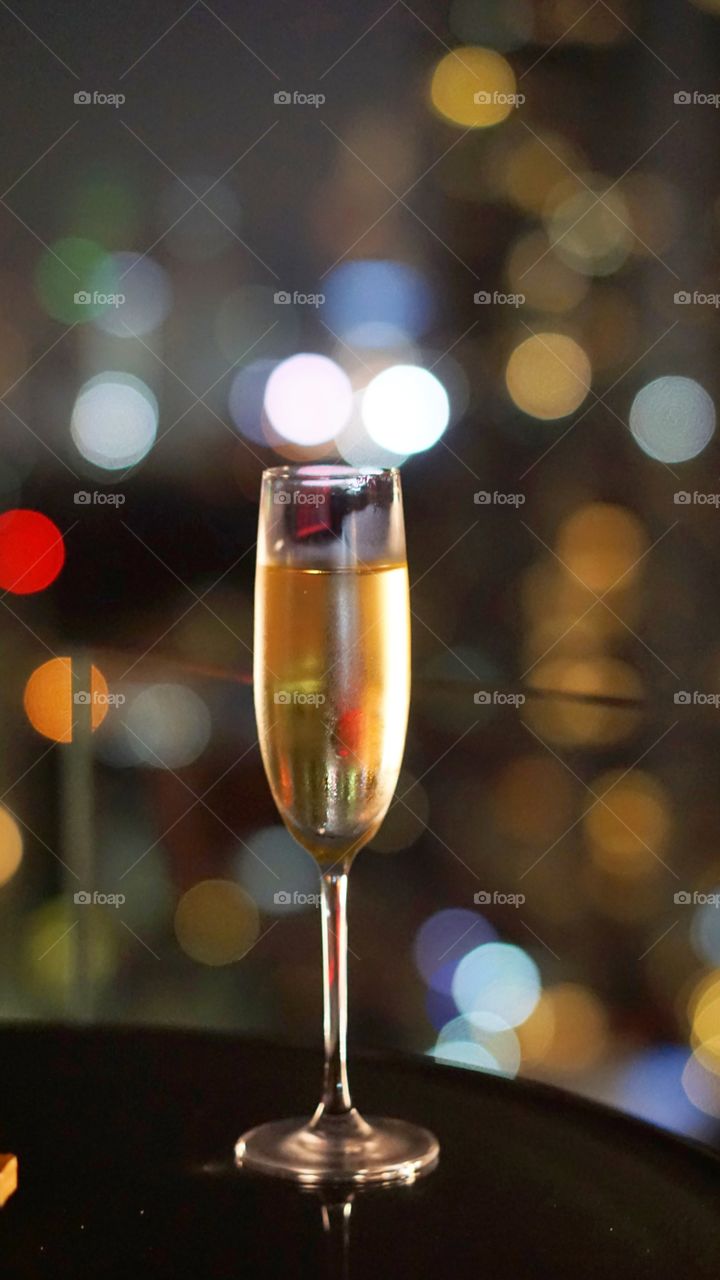 sparking wine champange