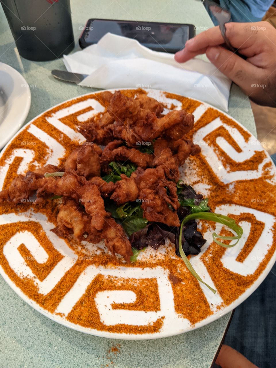 fried alligator bites