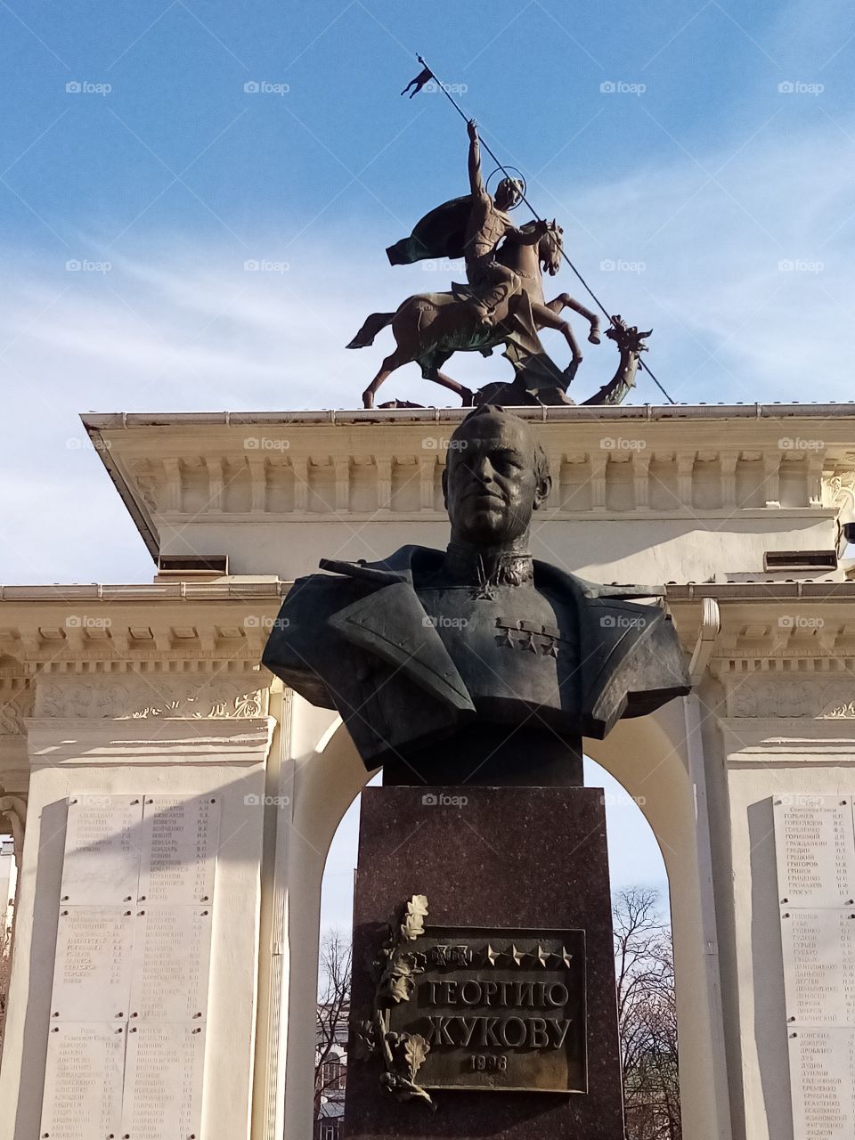 Denkmal, Russische Marschall