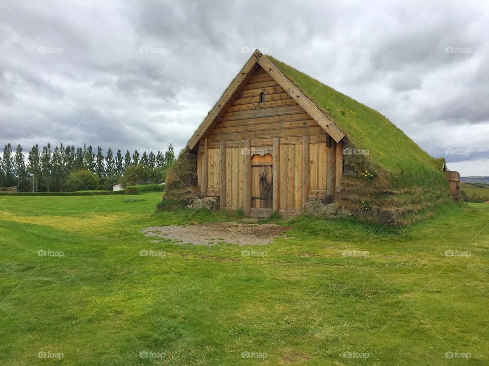 Icelandic old house 