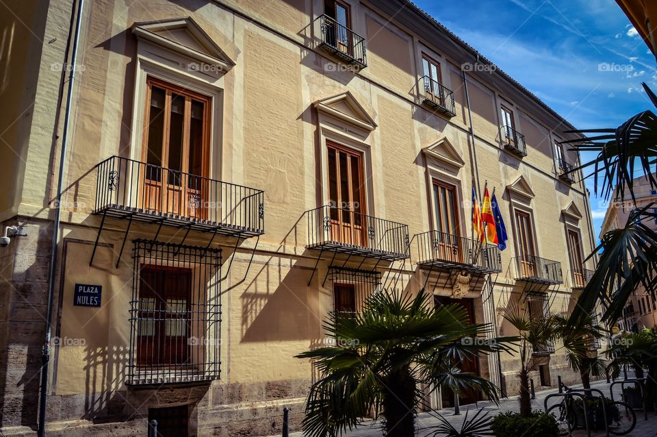 Palacio de Catala Valeriola. Antiguo Palacio de los Català de Valeriola, s. XV (Valencia - Spain)