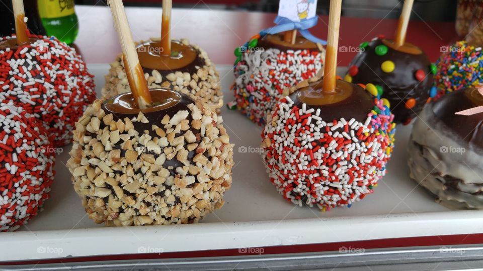 candy apples