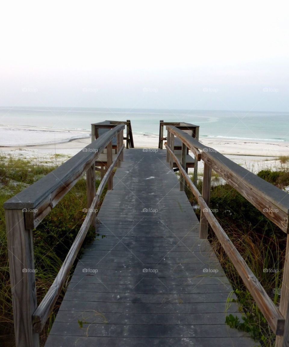 Boardwalk to the beach