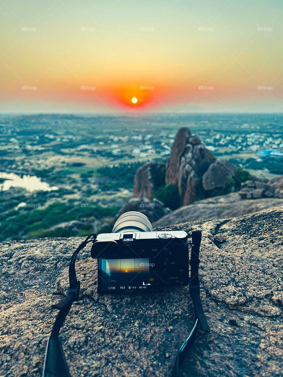 Natural photography  - Sun set - camera 