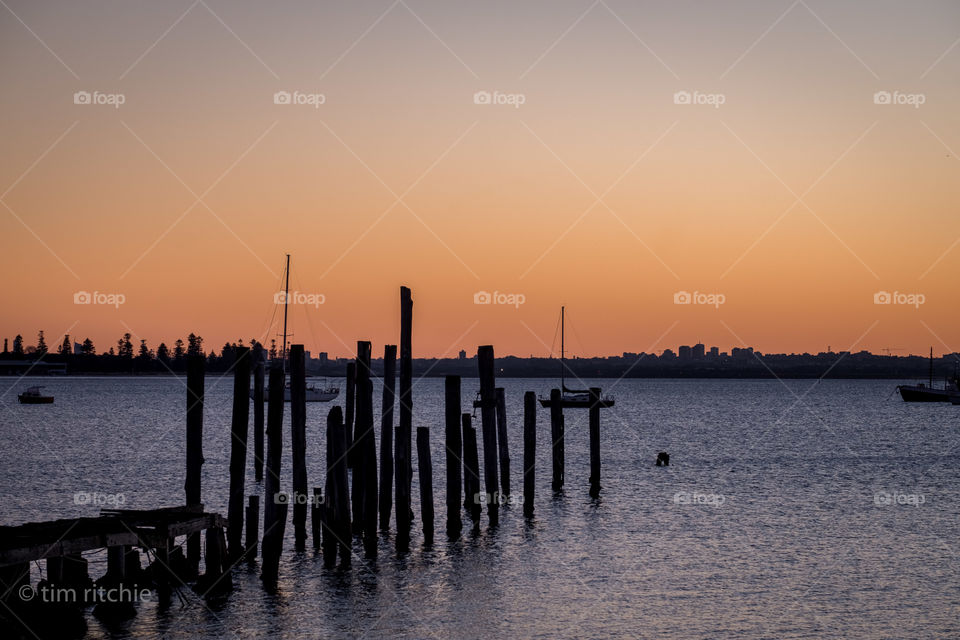 Dawn serenity on Sydney’s Botany Bay