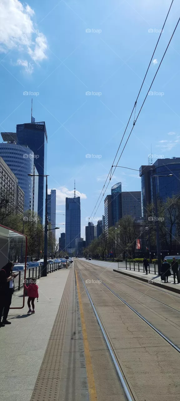 Warsaw skyscrapers
