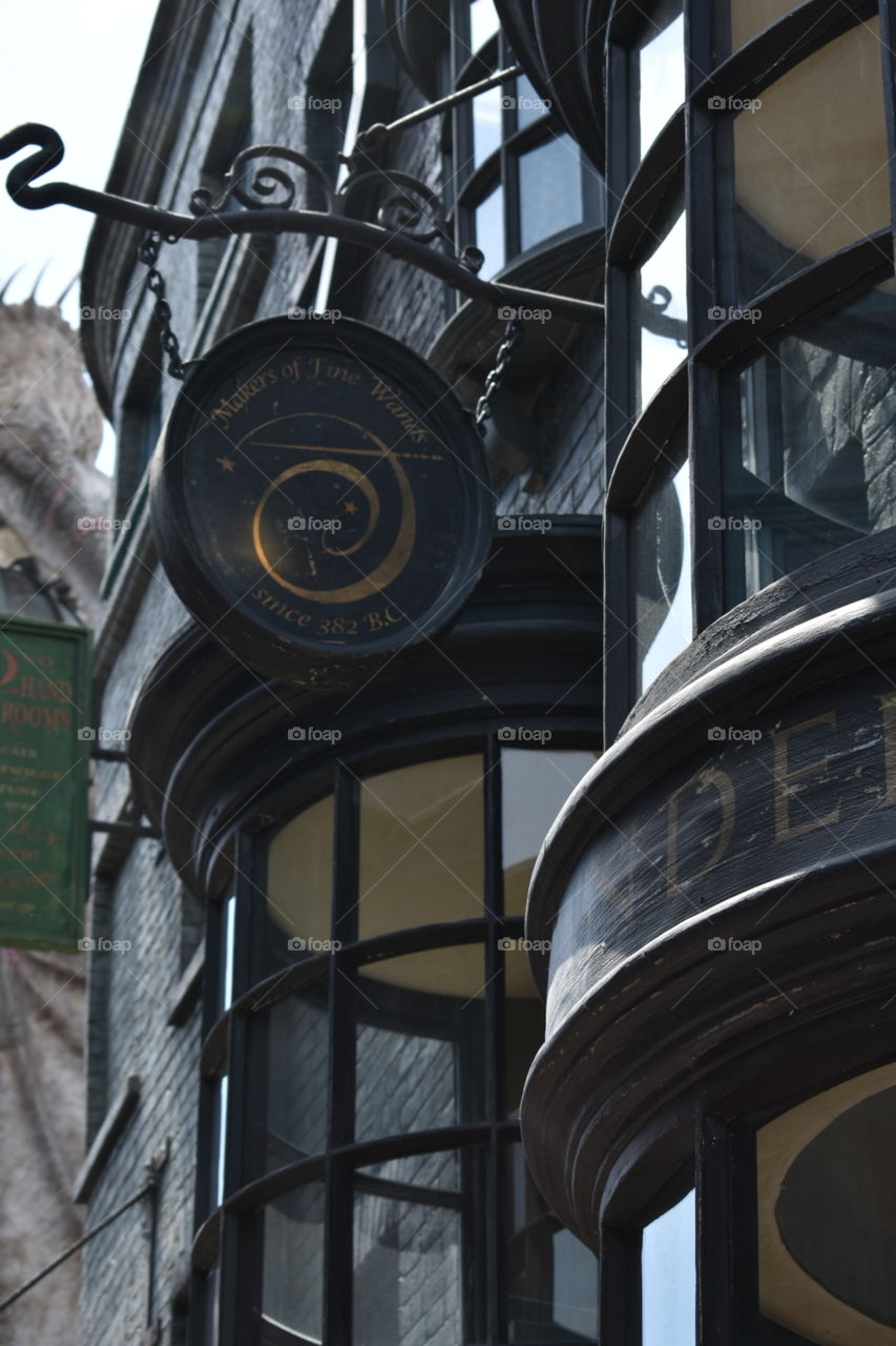 Olivanders Harry Potter wand shop at universal studios