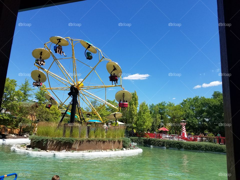 Ride at Silverwood Amusement Park, Idaho