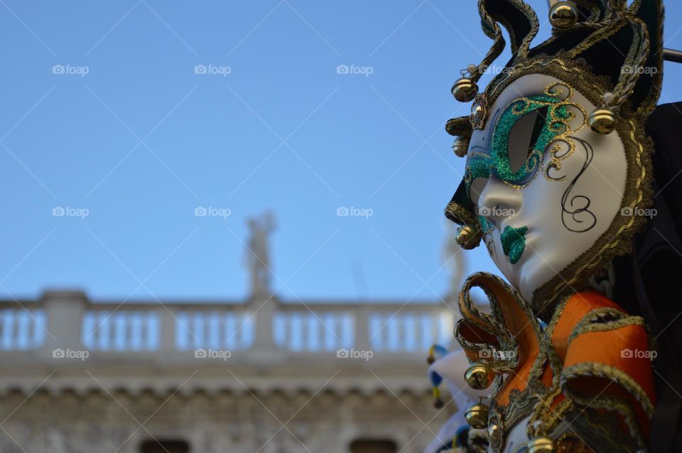 Carnival masks in Venice