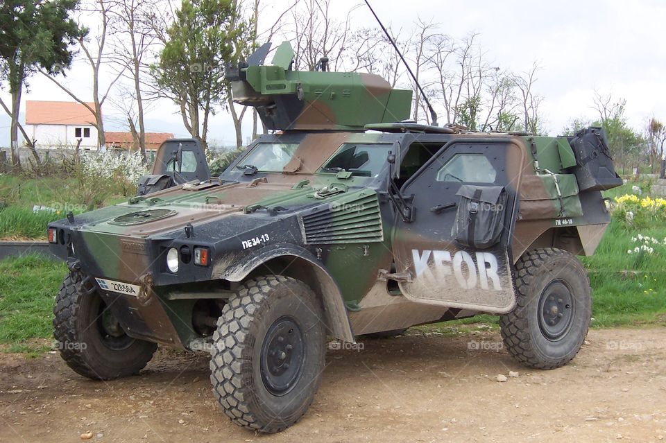 Greek armored vehicle.