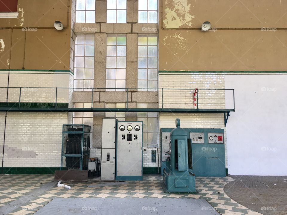 Old hydroelectric power station 