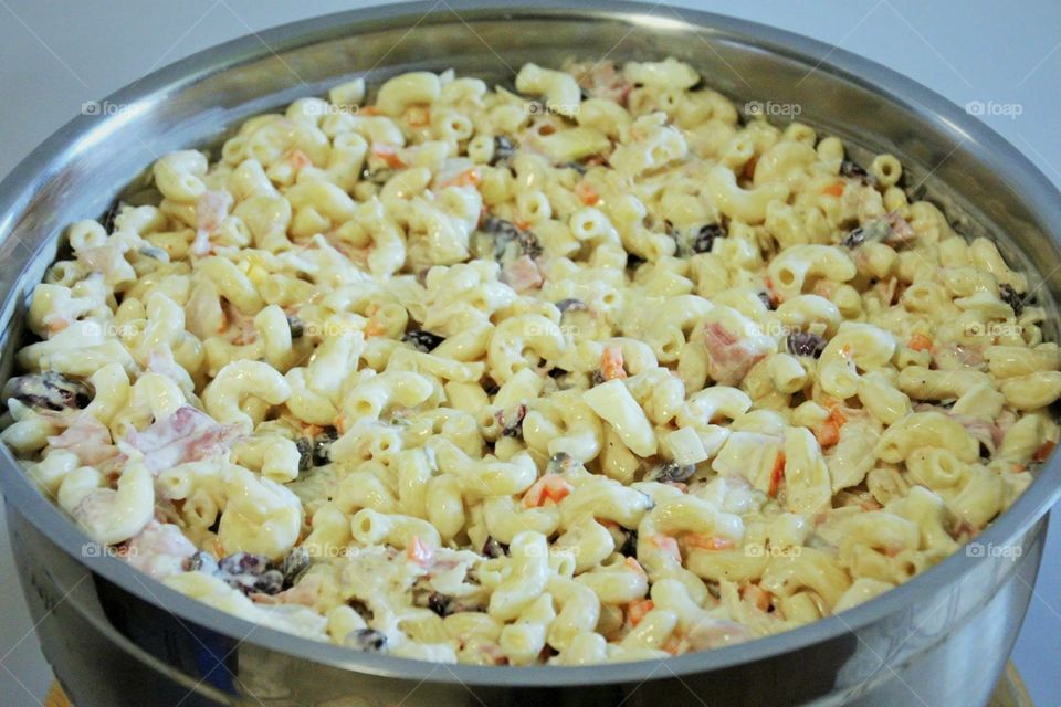 Chicken macaroni salad