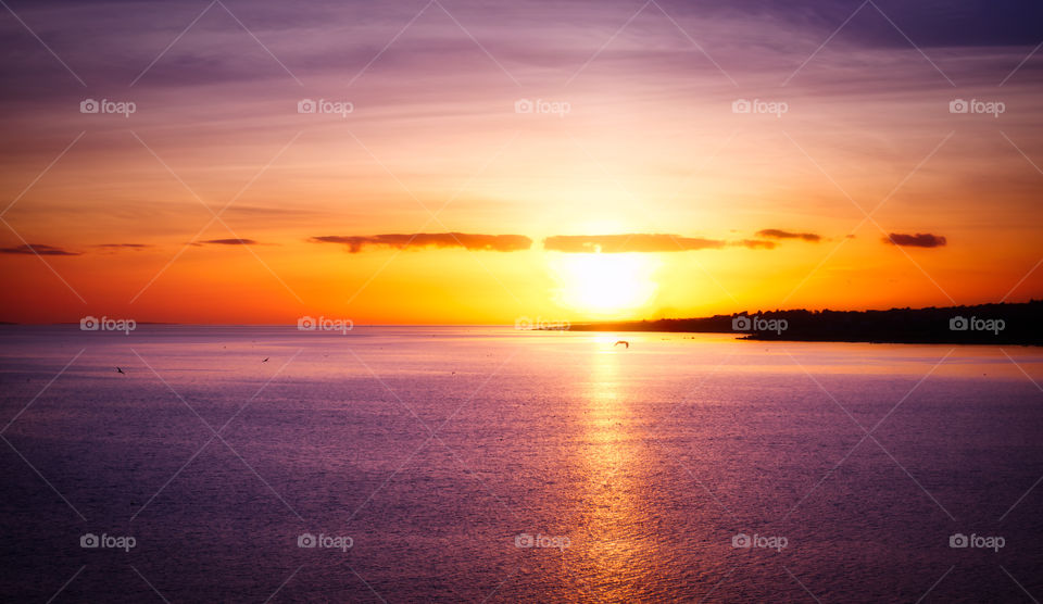 Silverstrand sunset, Galway