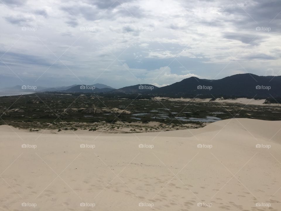 Dunes of Joaquina Beach - Florianópolis, Brazil
