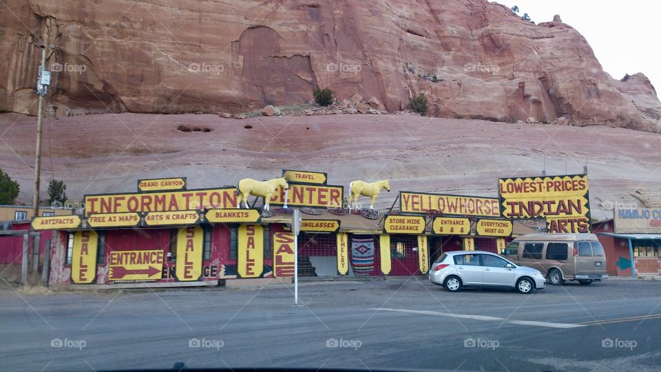 Information center Grand Canyon 