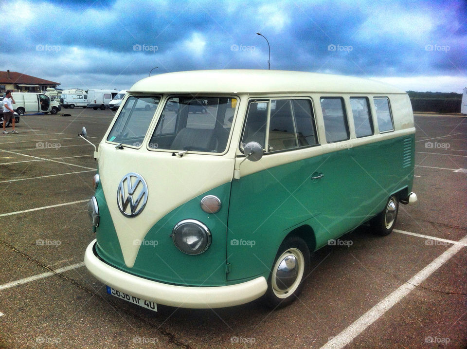 green classic vw old by noserider