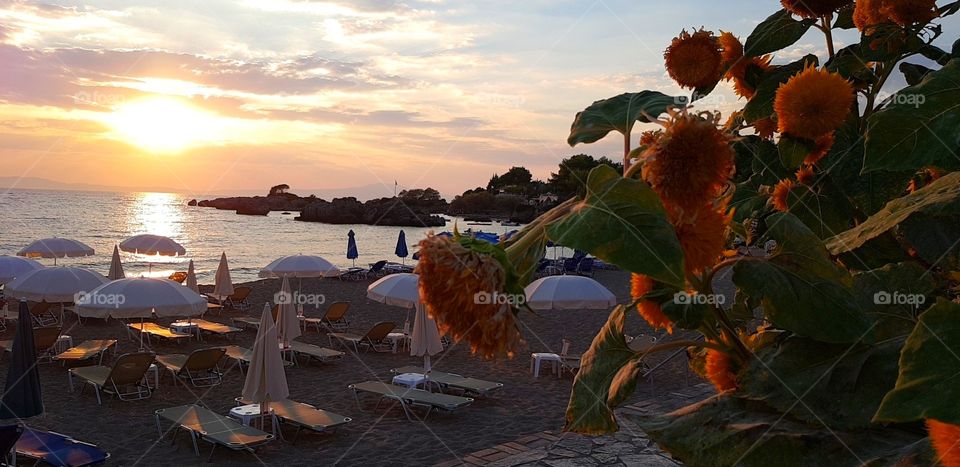 Sunset in Pelopennes