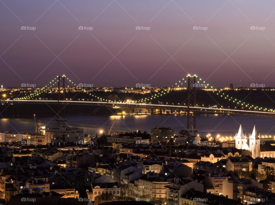 Lisbon by night 