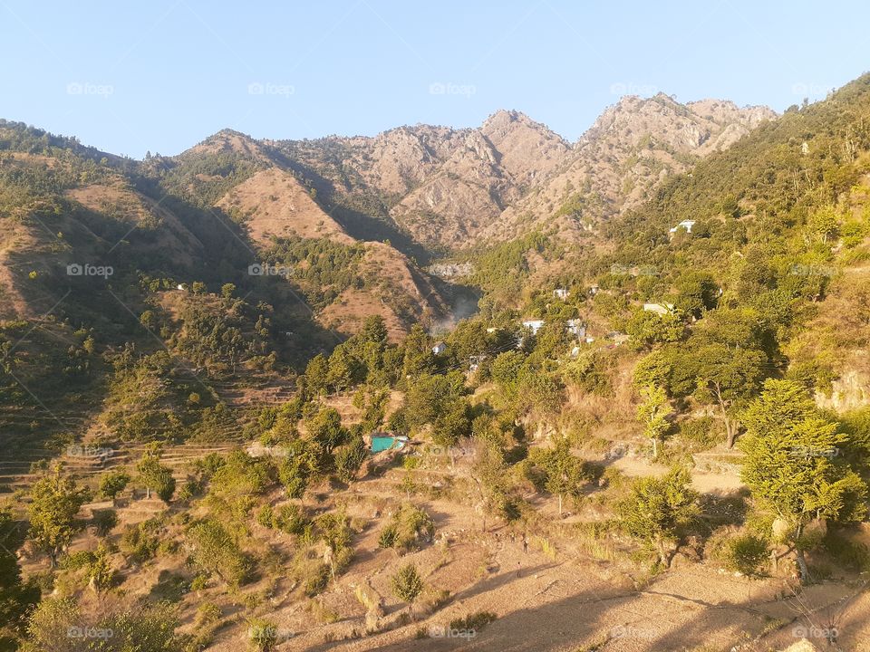 uttrakhand chamoli village view