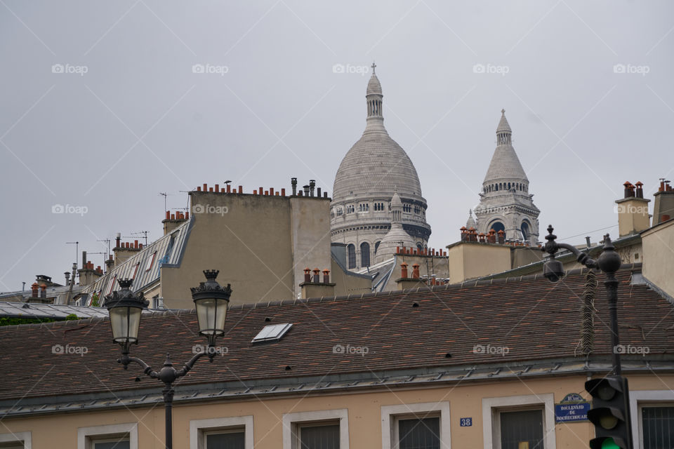 Montmartre roofs 