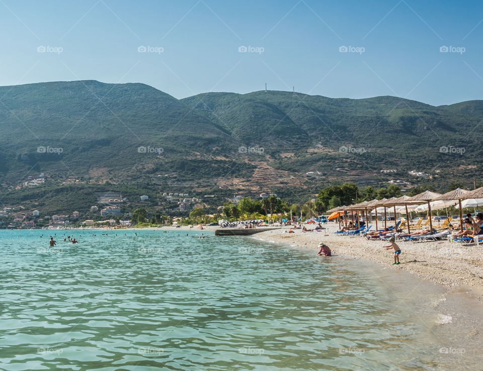 Lefkada beach