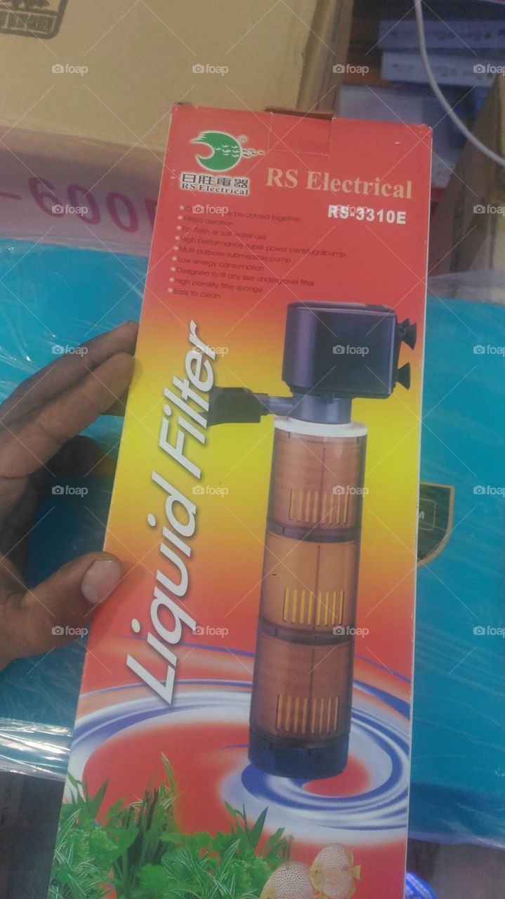 Fish Tank Motor with Filter