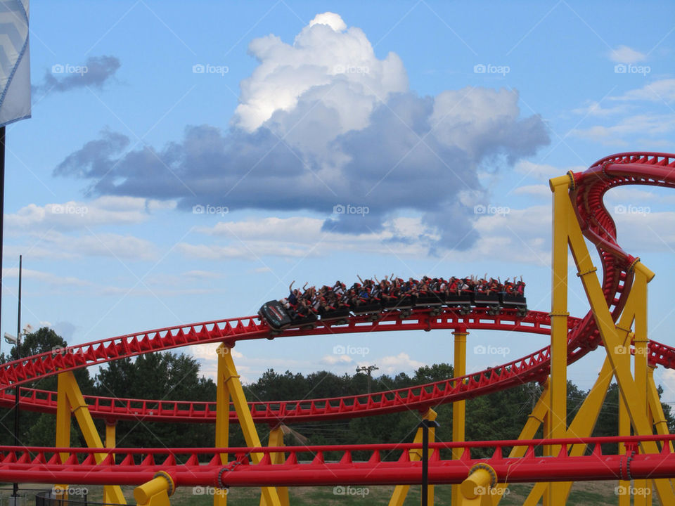 roller kings coaster virginia by swatchtime