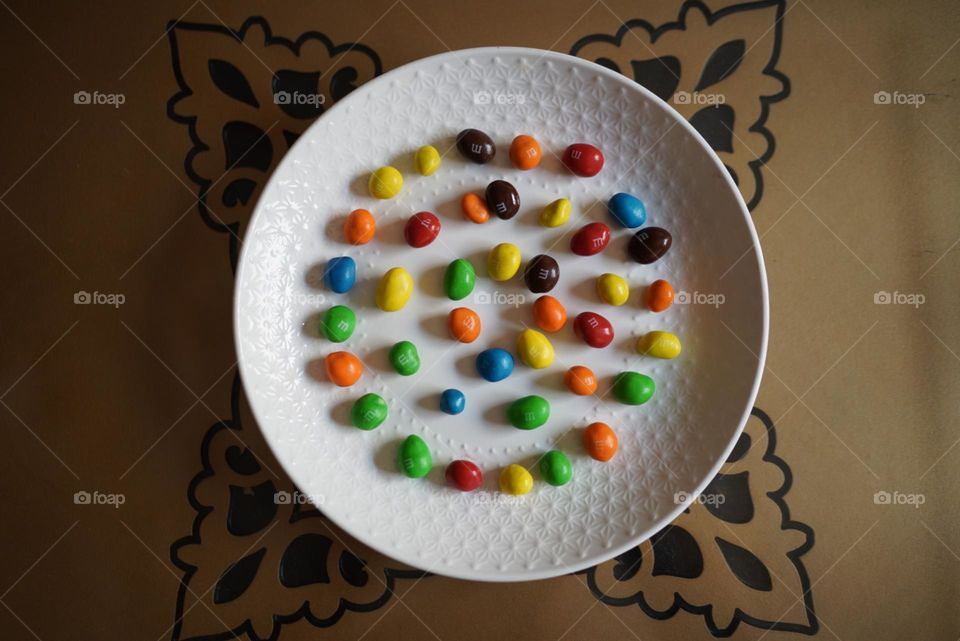 Moroccan candy platter