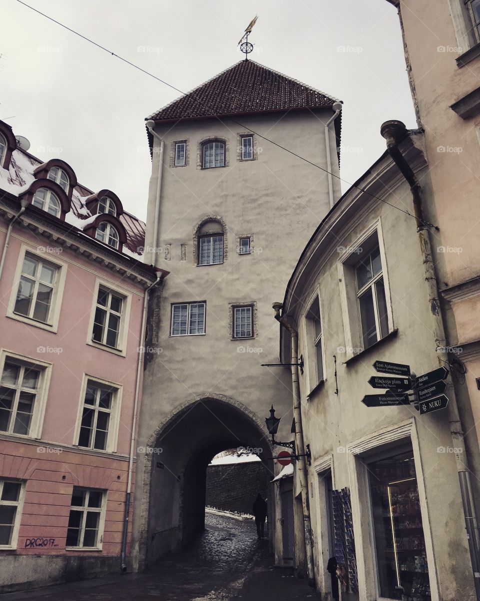 The Mood of old town Tallinn
