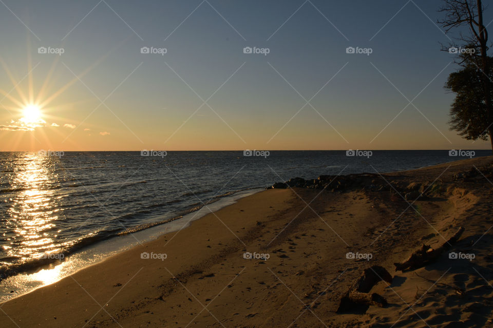 Sunrise On Chesapeake Bay