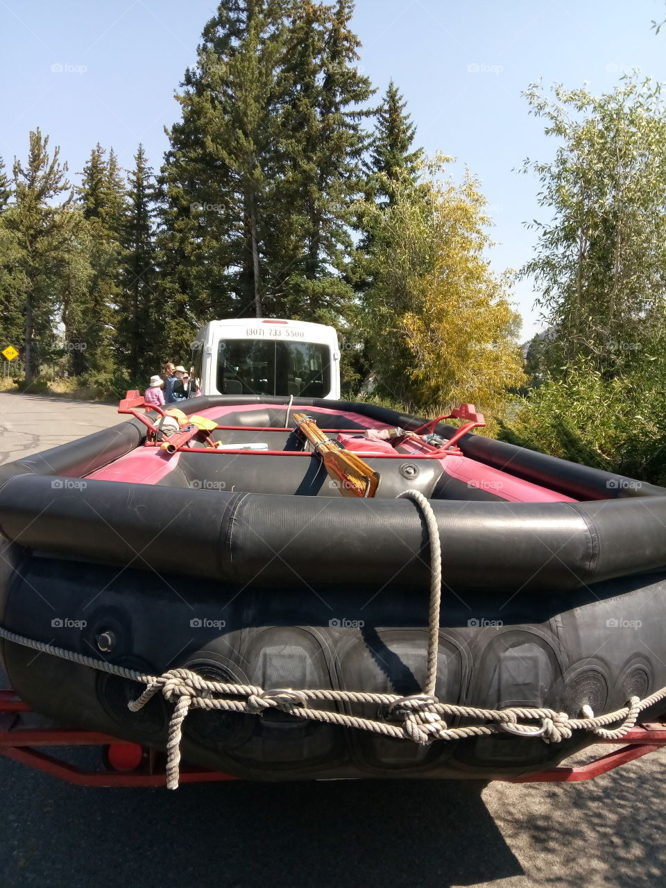 raft at sneak River