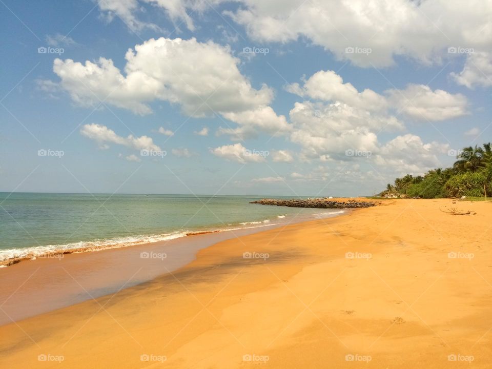 Beach in Sri Lanka