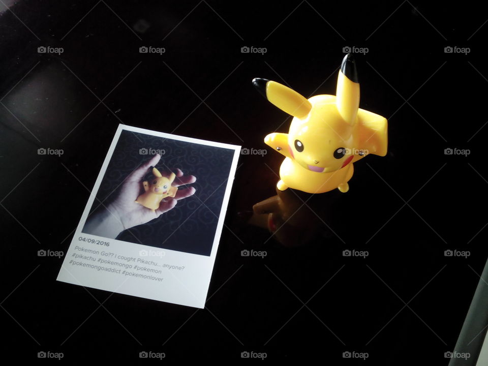 pokemon go capture real life pikachu