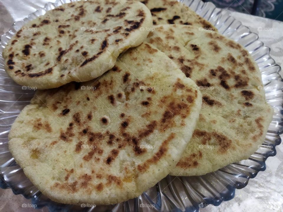 Moroccan bread served in Ramadan month.