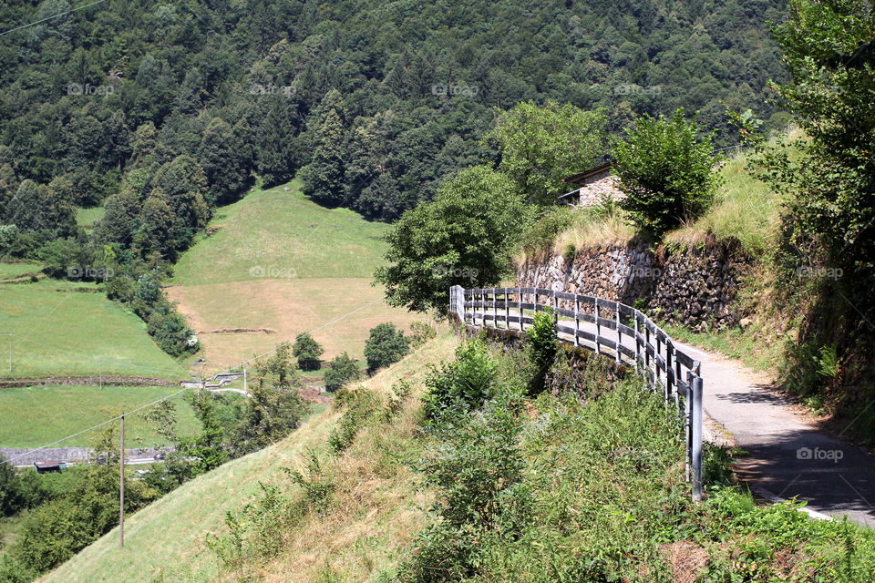 Italy, the village of Gandelino, province