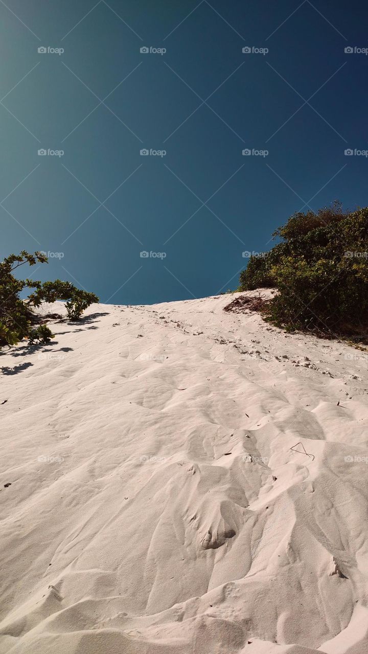 Dunes of Massarandupio in Bahia.