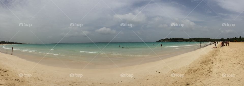 Shoreline. Macao Beach in Punta Cana, DR.