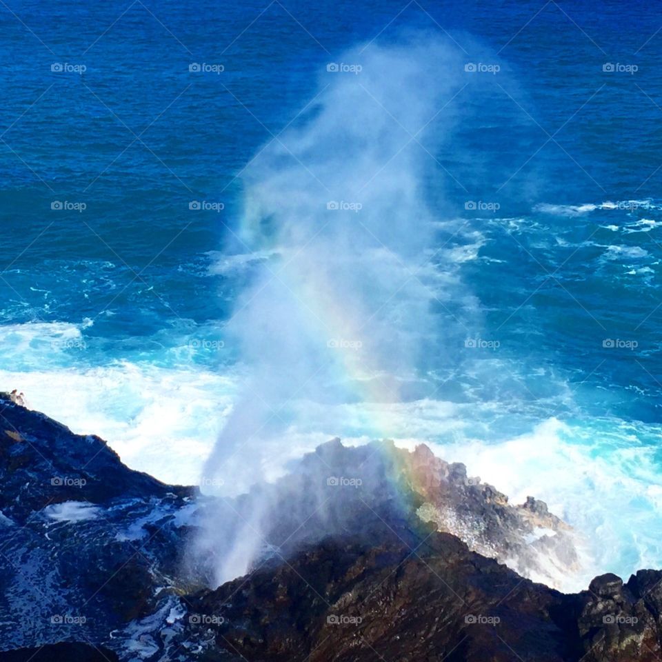 Rainbow
Honolulu
Hawaii
Ocean
Fountain
Blowhole
