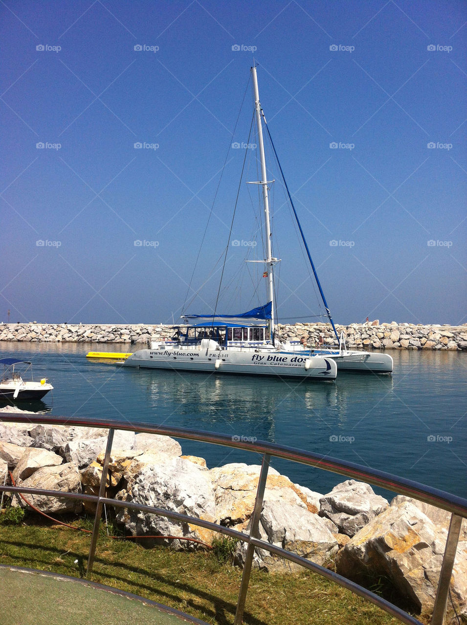 summer vacation sea boat by lgt41