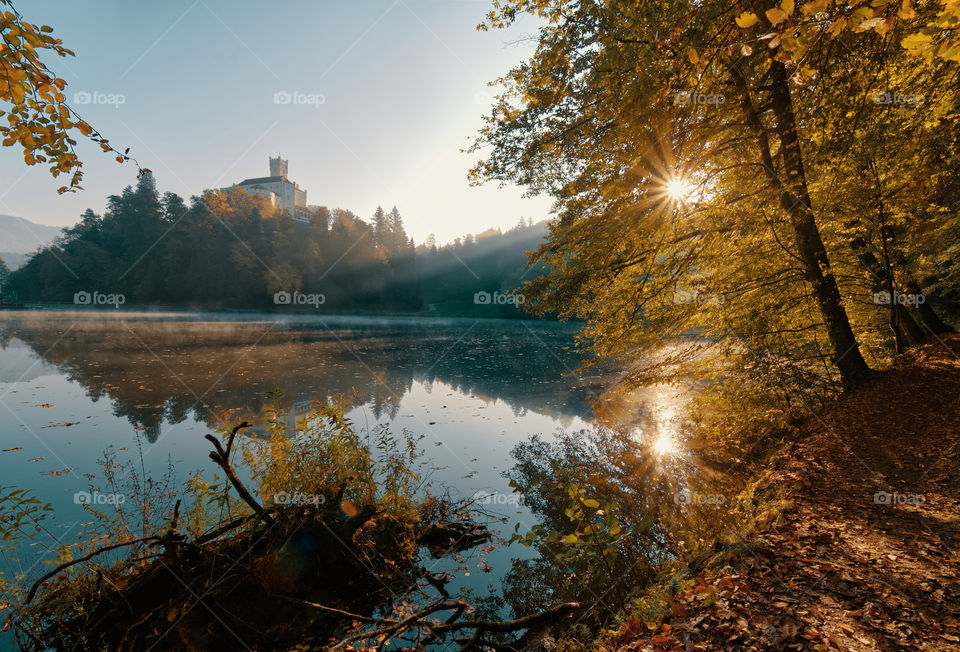 Sunrise at Trakoscan