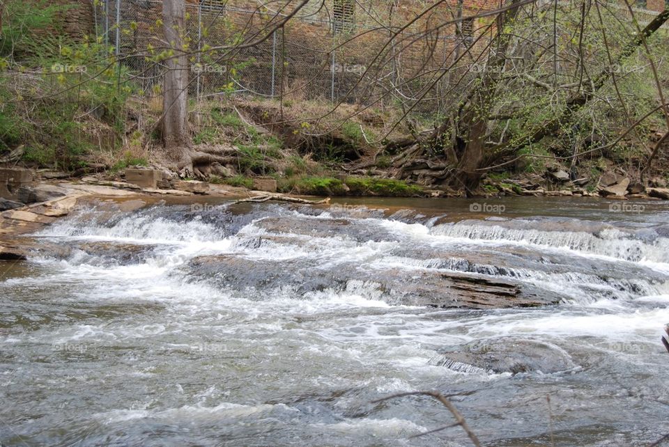 River at Chattahoochee river