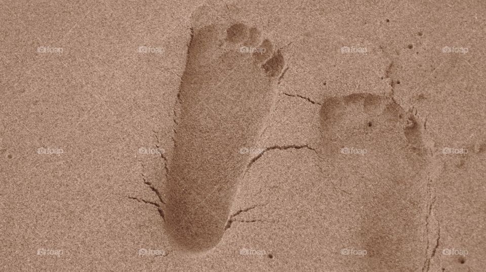Foot imprint
